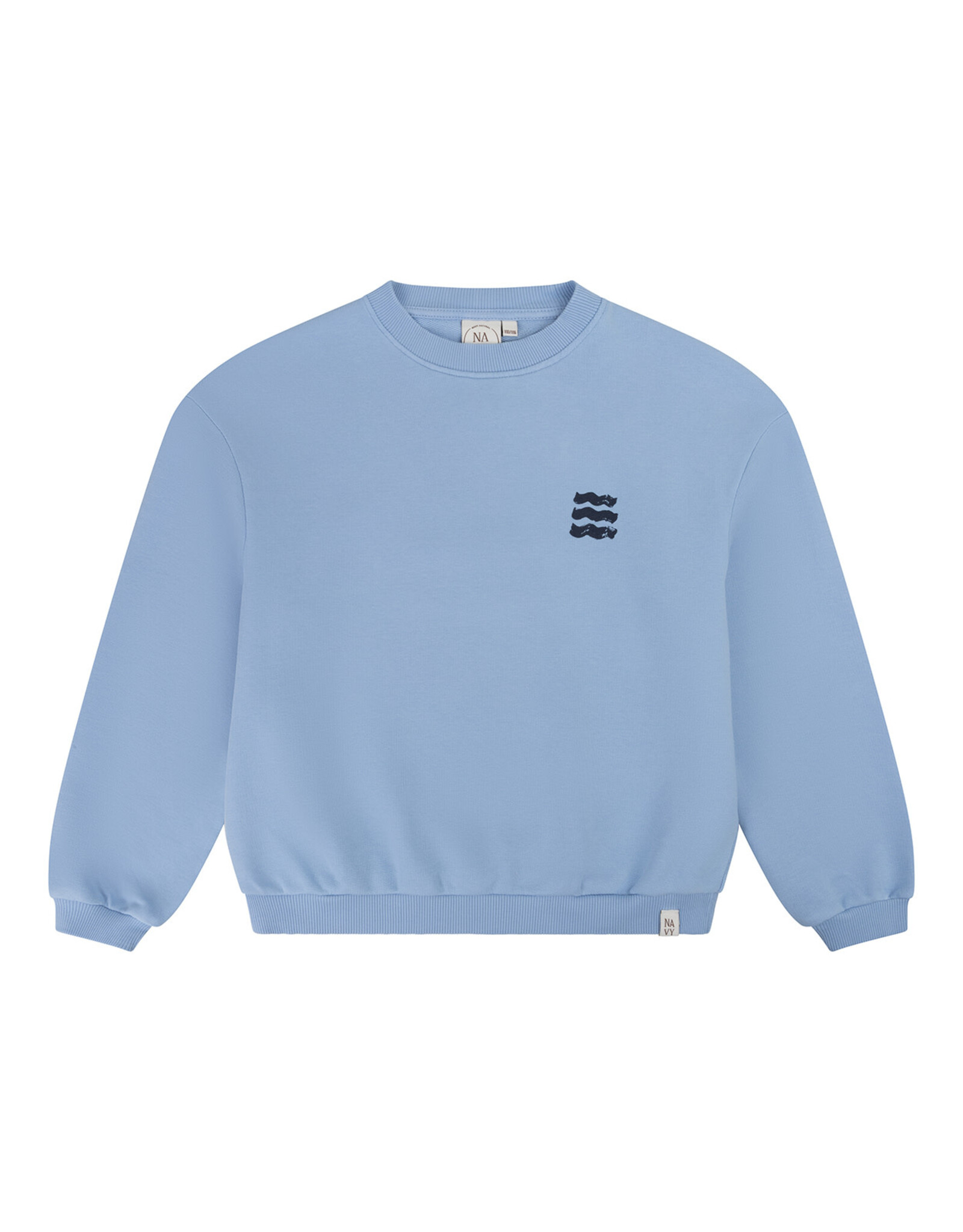 NAVY NATURAL Sunset sweater light blue