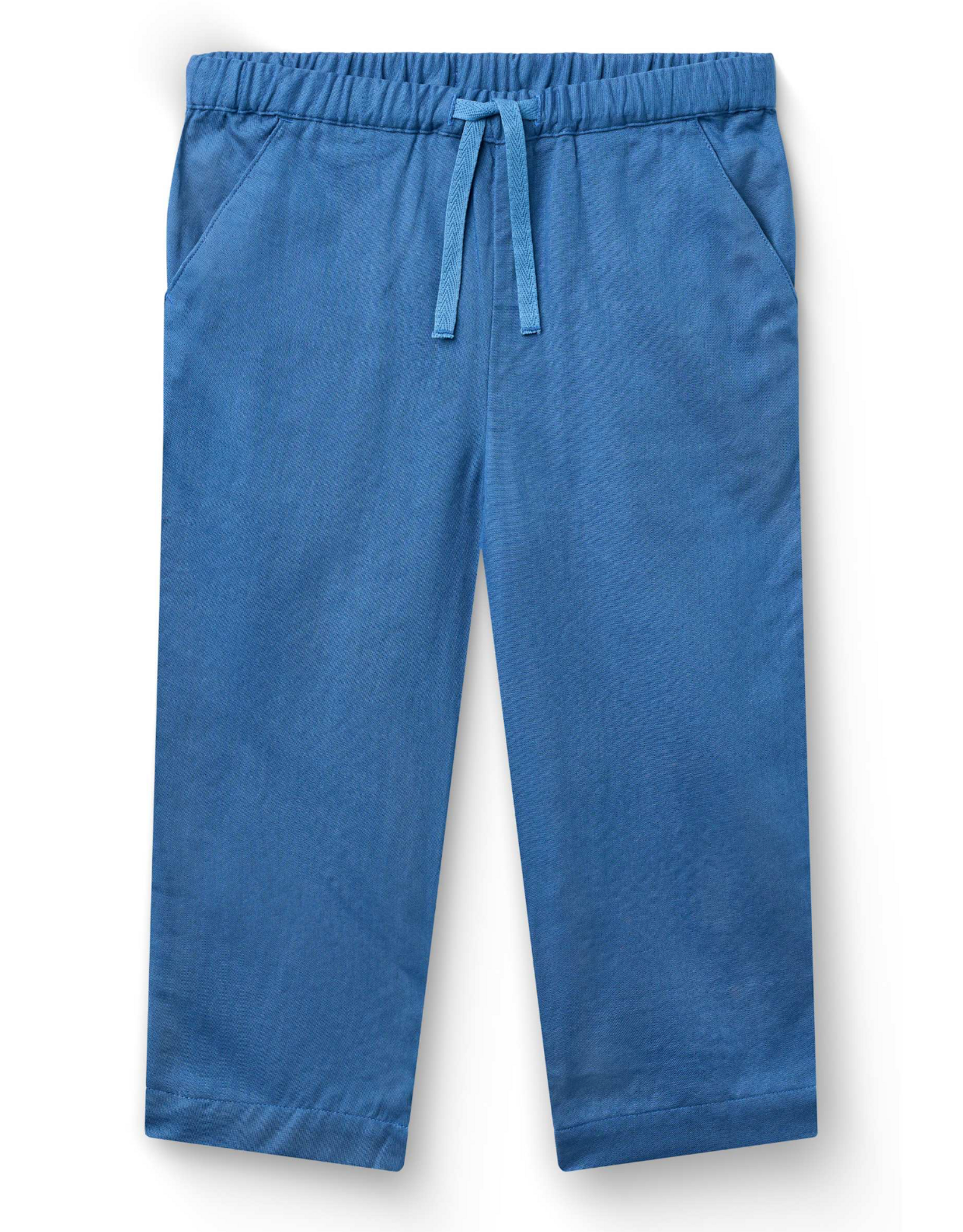 Copenhagen Colors PANTS W. DRAWSTRING OCEAN BLUE