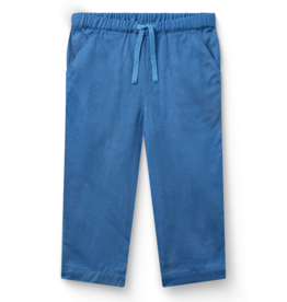 Copenhagen Colors PANTS W. DRAWSTRING OCEAN BLUE