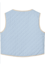 Copenhagen Colors QUILTED  VEST LT. BLUE COMB.