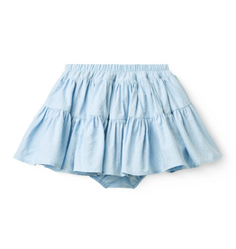 Copenhagen Colors SKIRT W. TULLE LINING LT. BLUE