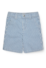 Copenhagen Colors Y/D STRIPE TWILL SHORTS DENIM BLUE STRIPE