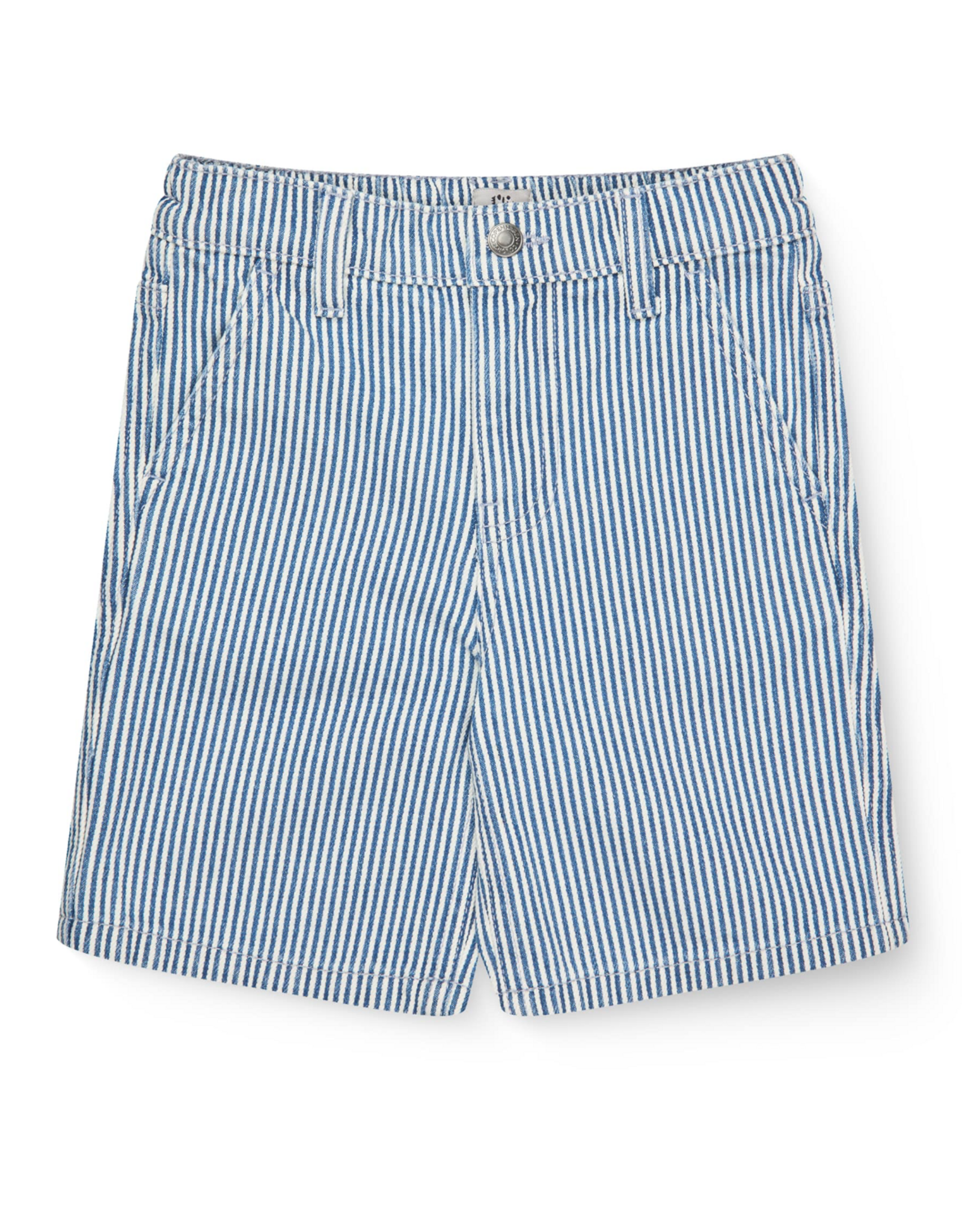 Copenhagen Colors Y/D STRIPE TWILL SHORTS DENIM BLUE STRIPE