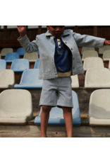 Copenhagen Colors Y/D STRIPE TWILL SHORTS DENIM BLUE STRIPE