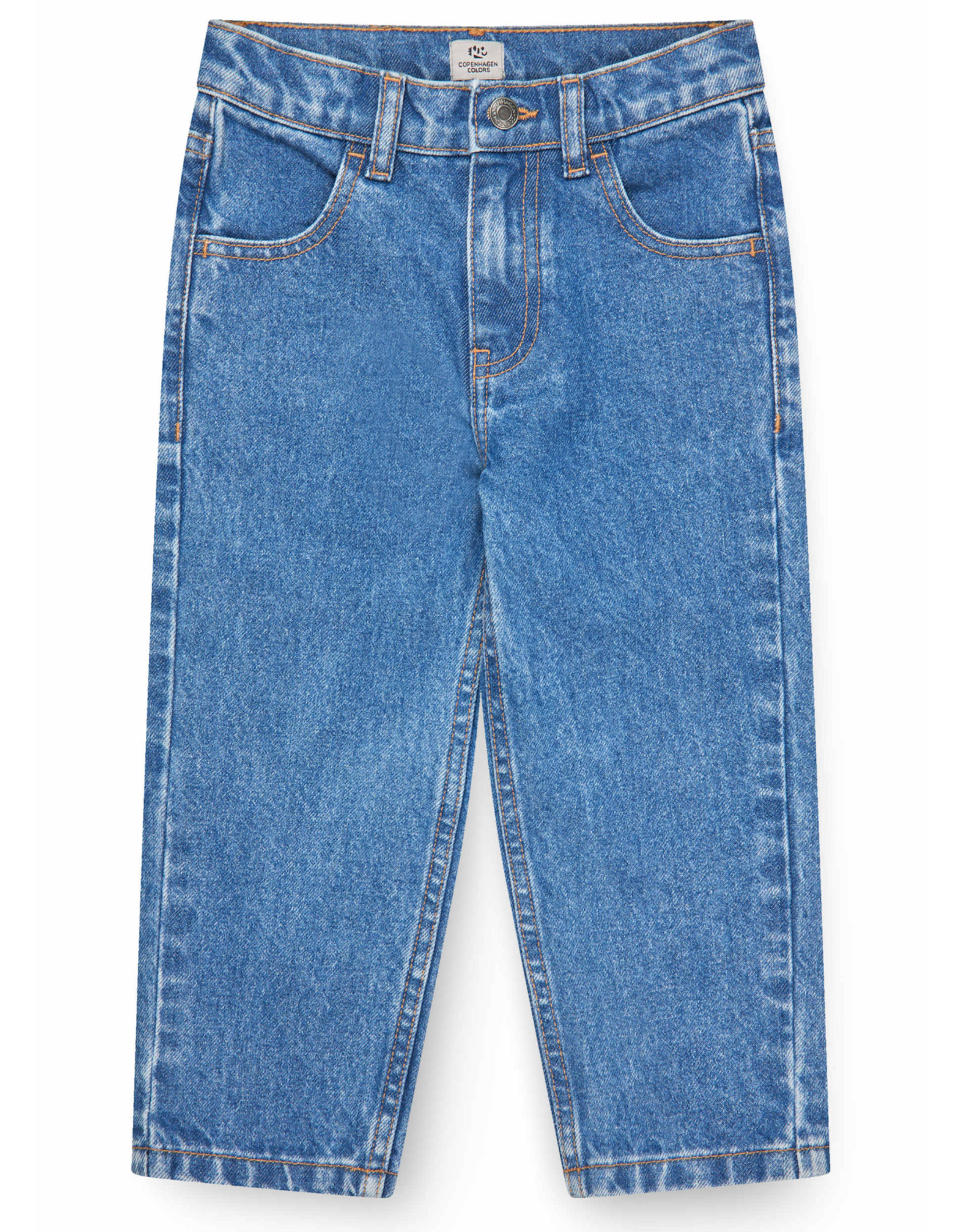 Copenhagen Colors Organic junior jeans Regular fit Indigo blue wash