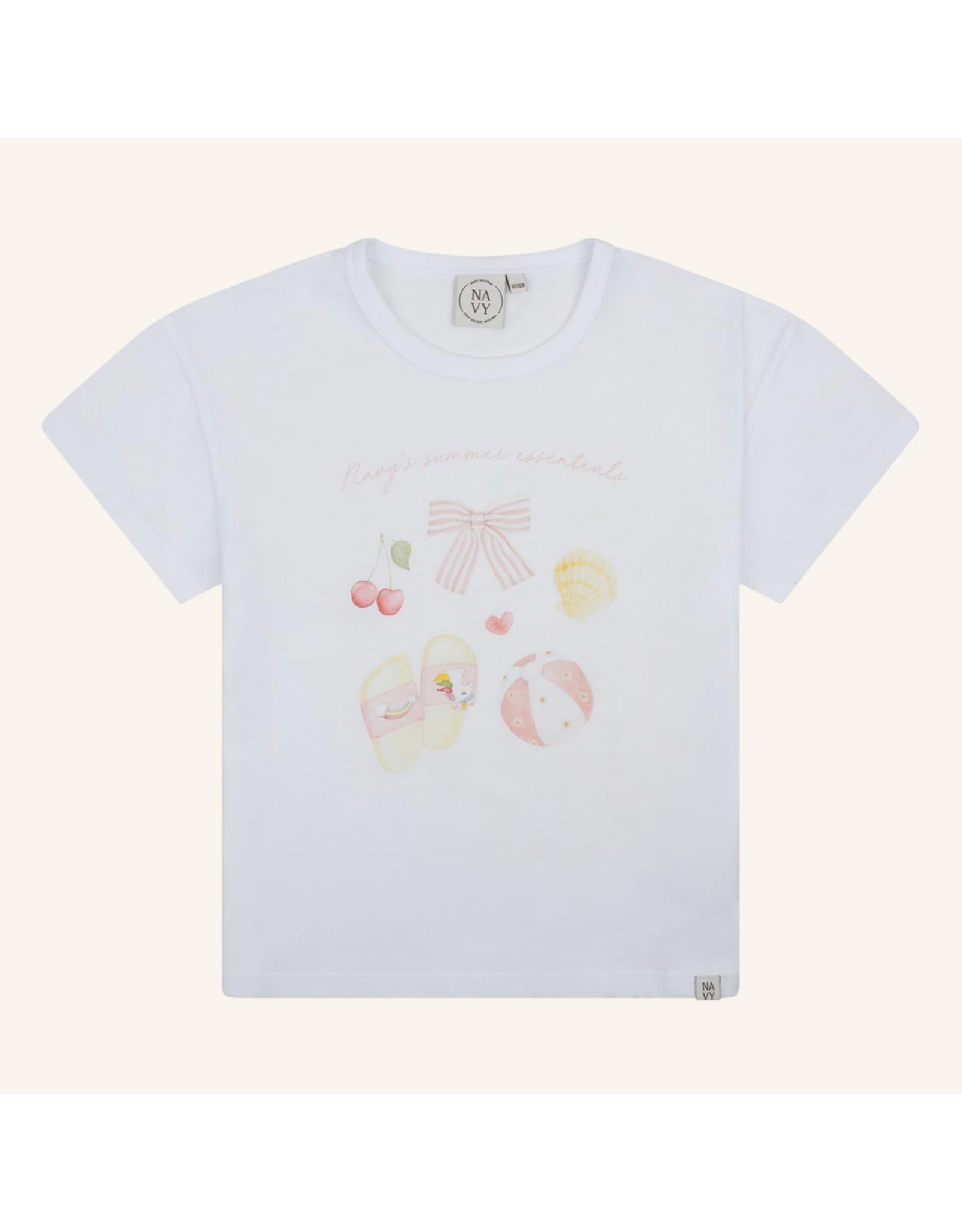 NAVY NATURAL Navy's summer t-shirrt