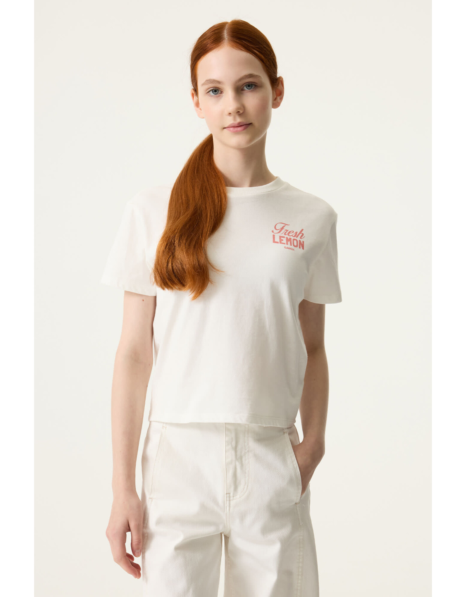 Garcia O262402_girls T-s, 53-off -white
