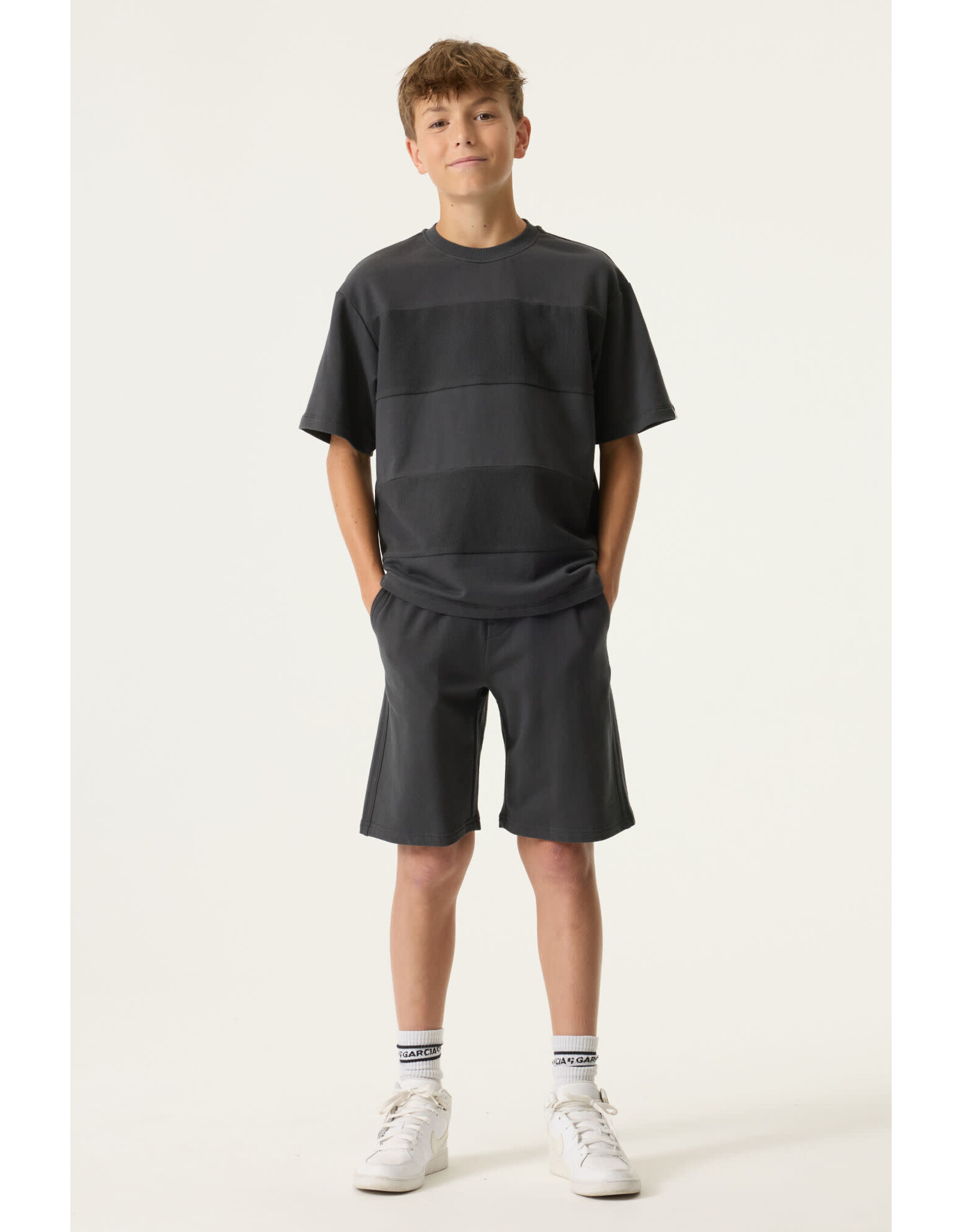 Garcia O263725_boys short, 2884-dark grey