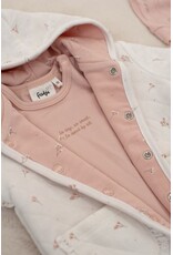 Feetje Omkeerbaar jasje met capuchon AOP - Delicate Flower Offwhite