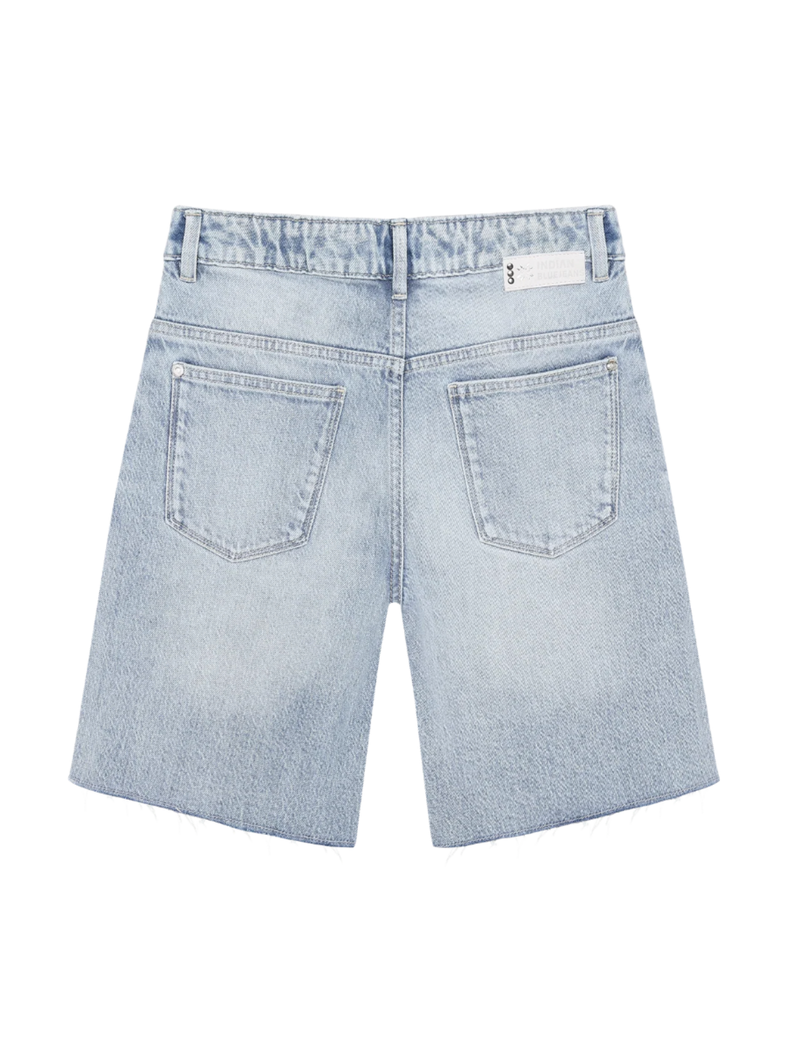 Indian Blue Jeans Long Denim Short Used Light Denim