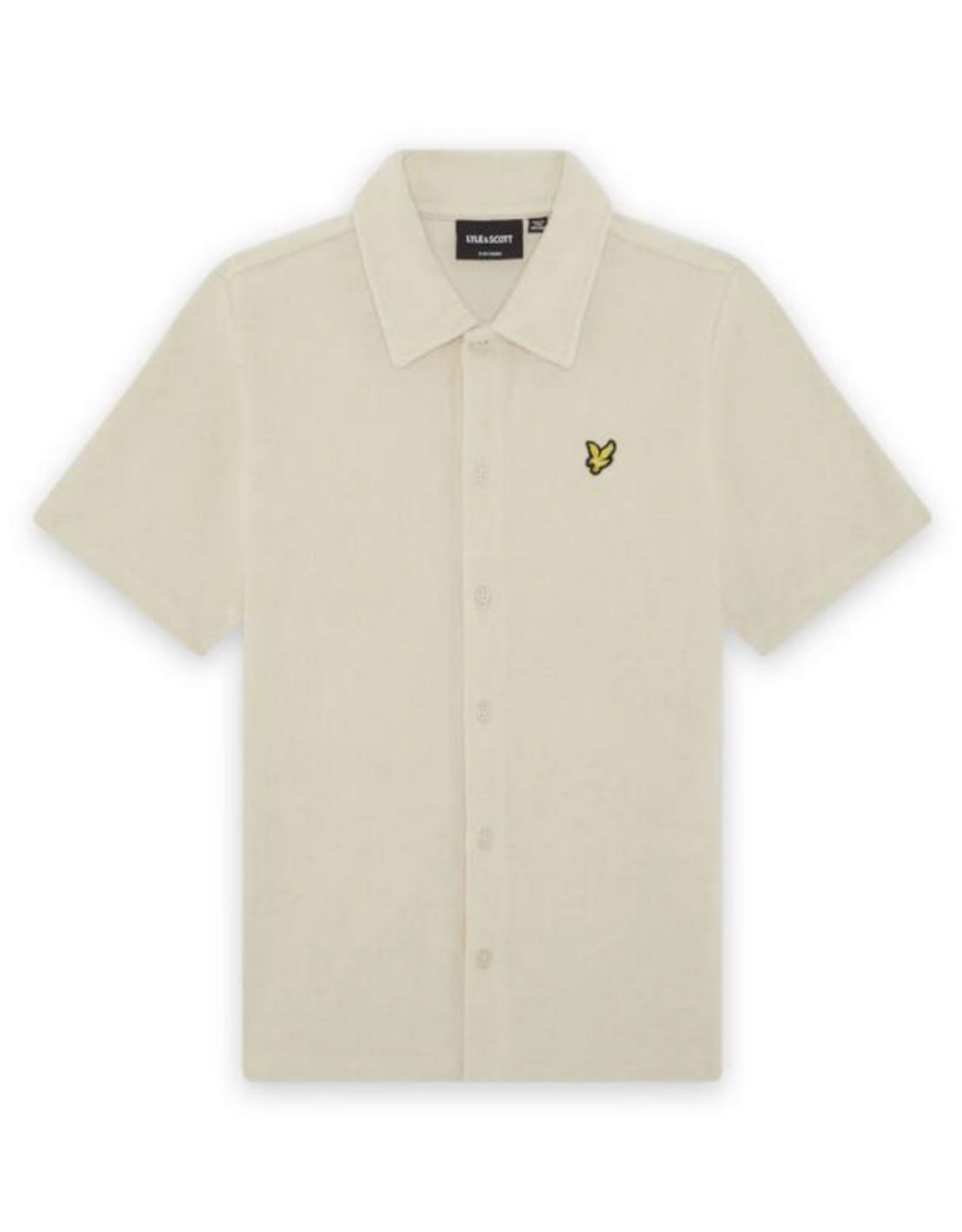Lyle & Scott SS Towelling Shirt W870 Cove