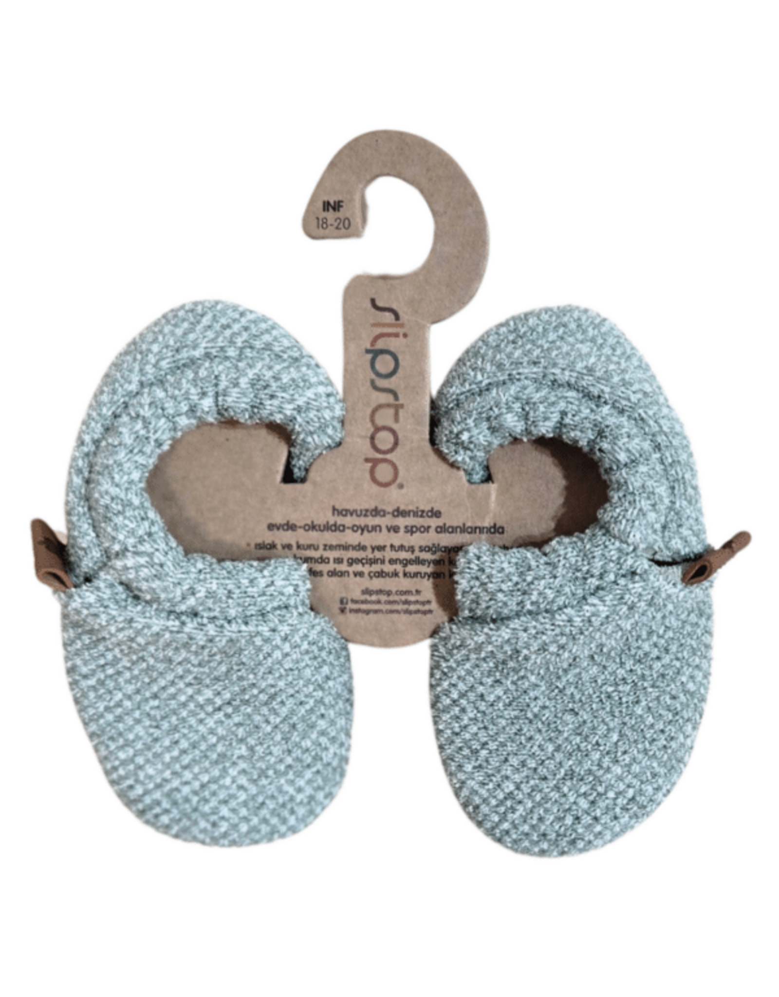 Slipstop Slipstop Booties Softgreen