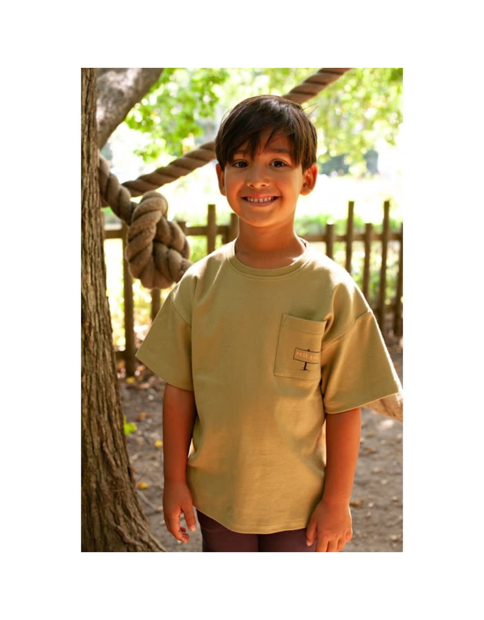 Sturdy T-shirt oversized - Desert Fiesta  Army