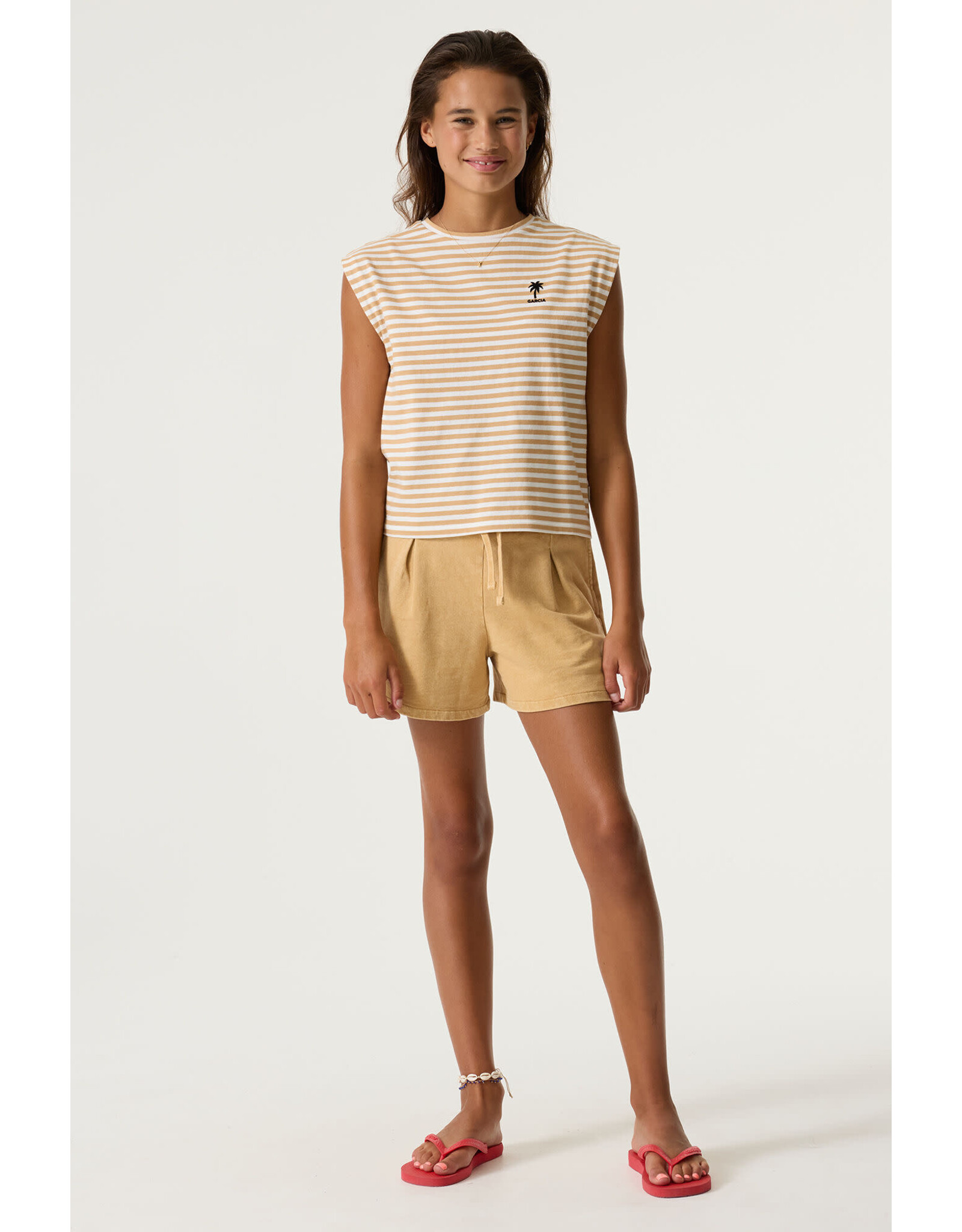 Garcia P262730_girls short, 9092-fresh tan
