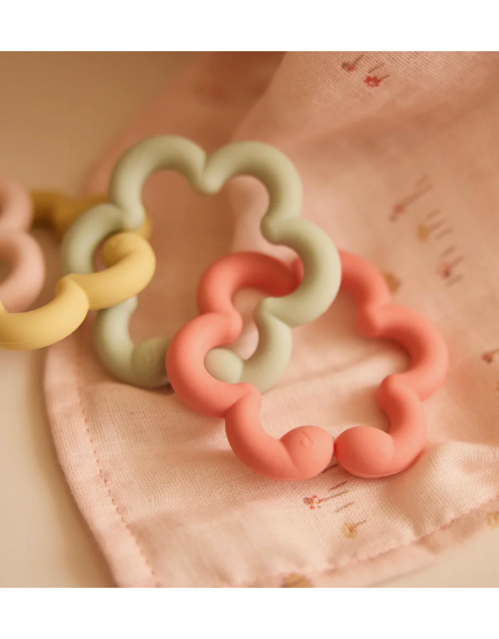 Jollein Speelgoed Ringen siliconene Flowers