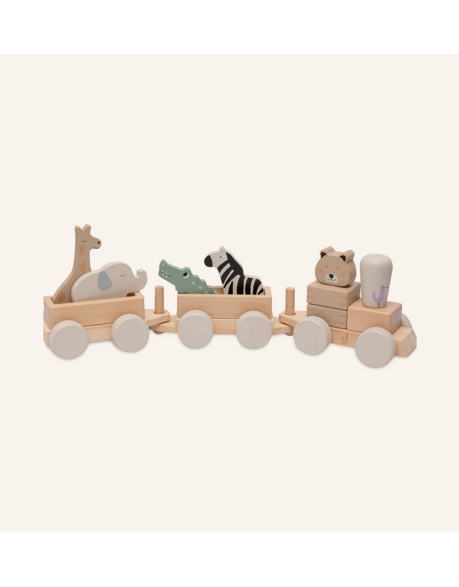 Jollein Houten Speelgoedtrein Jungle Jambo