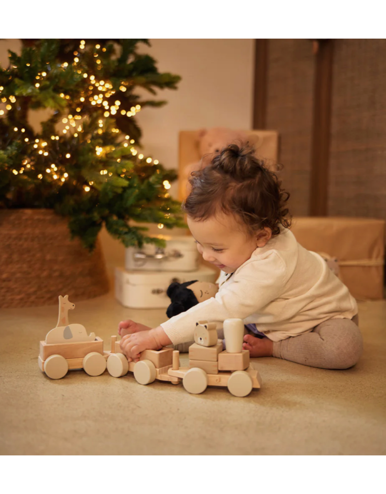 Jollein Houten Speelgoedtrein Jungle Jambo
