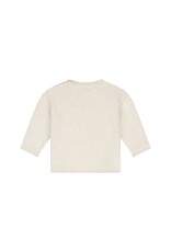 A Tiny Story baby pullover ecru melange ss26