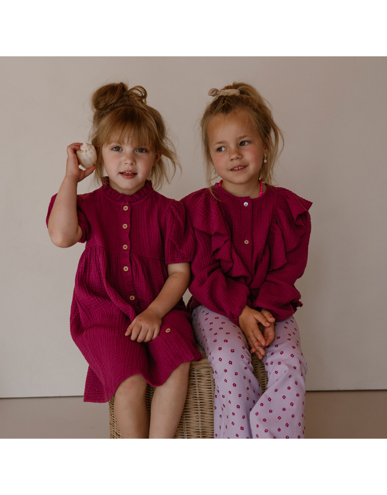 NAVY NATURAL Be dressy berry short sleeve