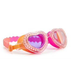 Dam BV Bling2go Zwembril First Luv Heart Breaker roze