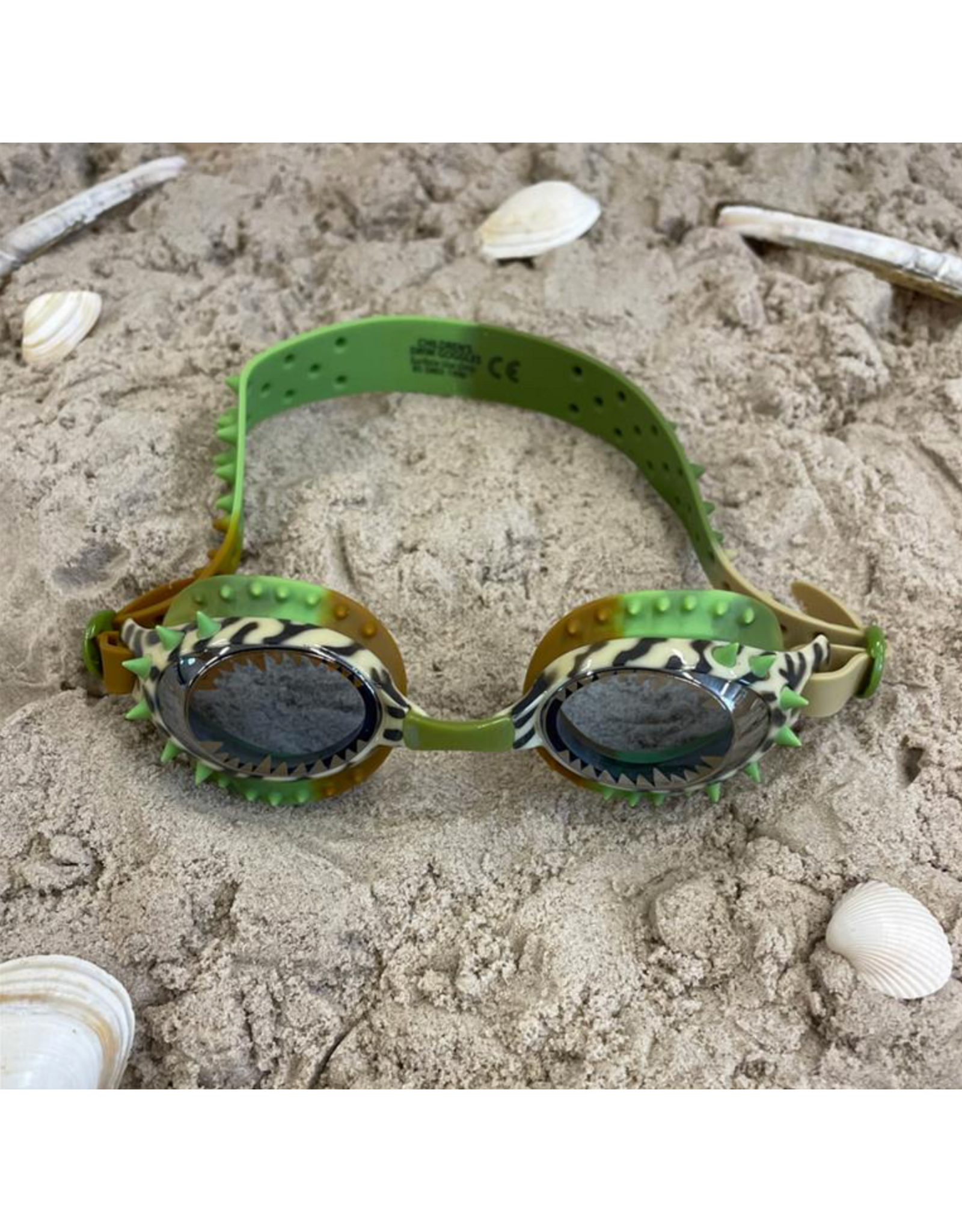 Dam BV Bling2go Zwembril Prehistoric Times Carnivore Brown