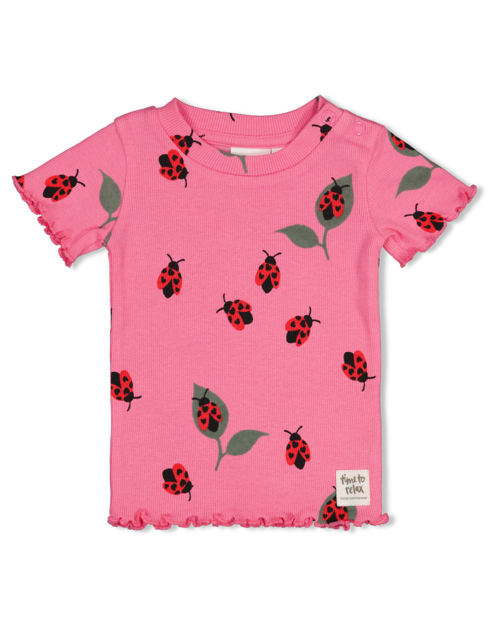 Feetje Lily Ladybug - Premium Summerwear by Feetje Roze