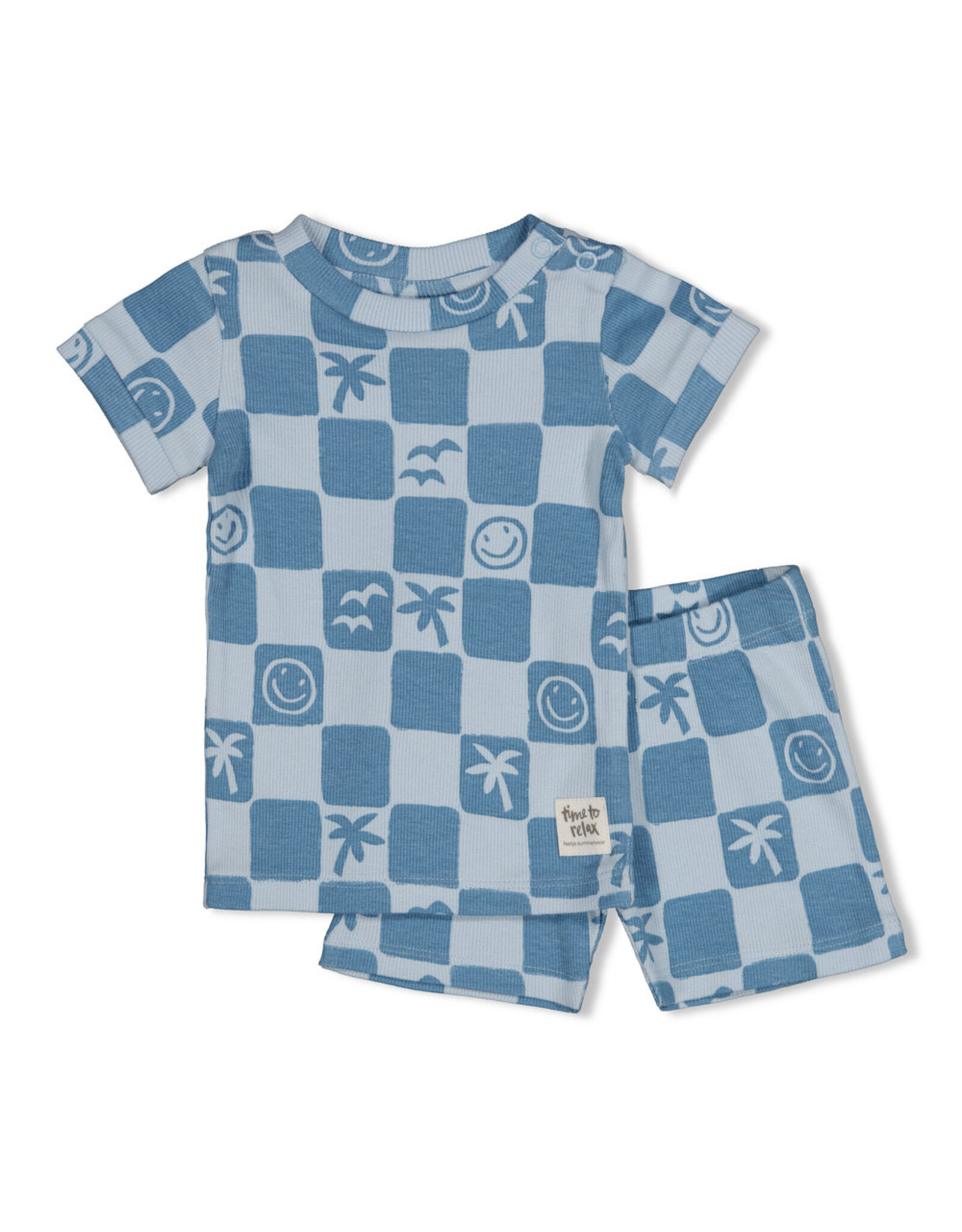 Feetje Chase Check - Premium Summerwear by Feetje Blauw