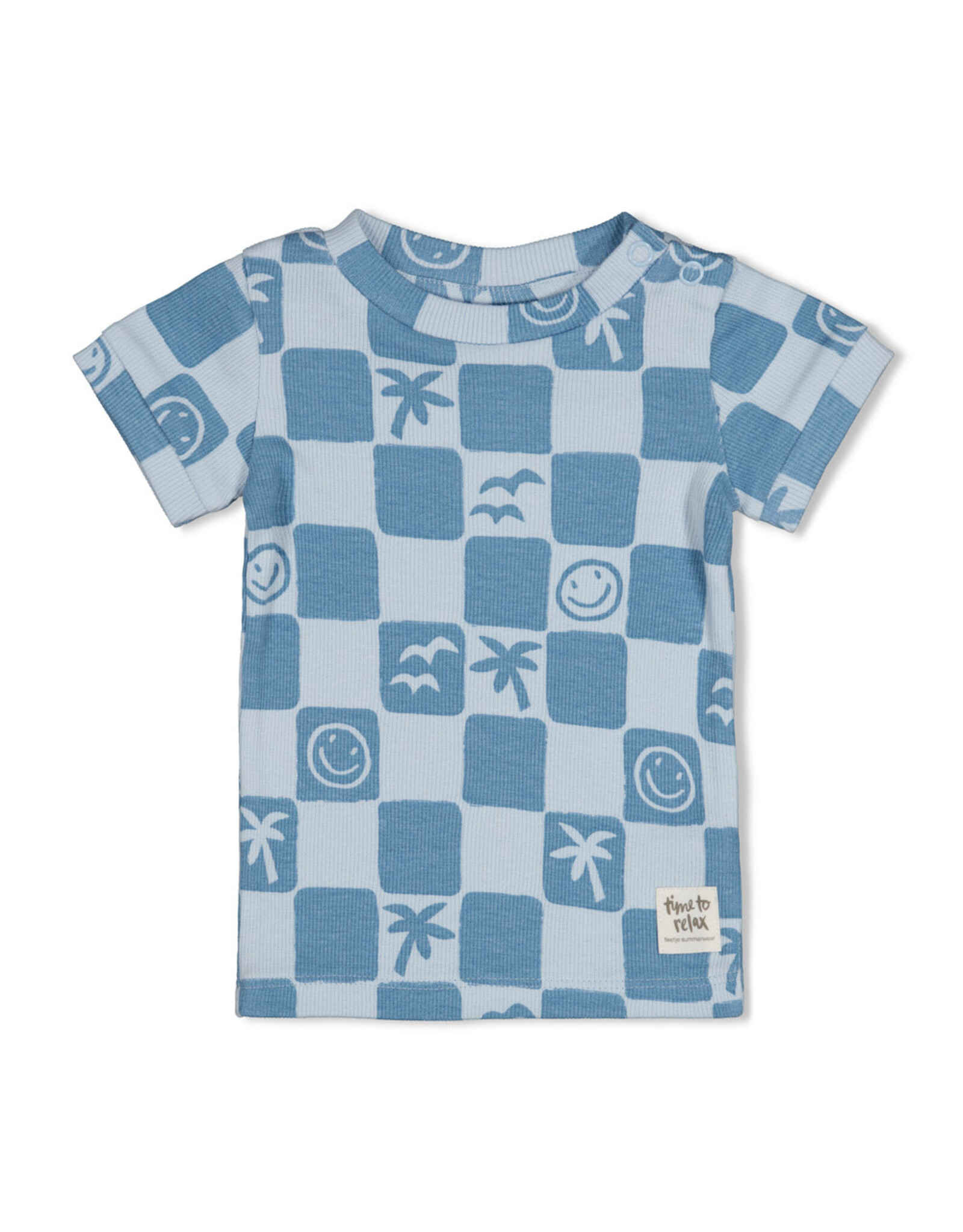 Feetje Chase Check - Premium Summerwear by Feetje Blauw