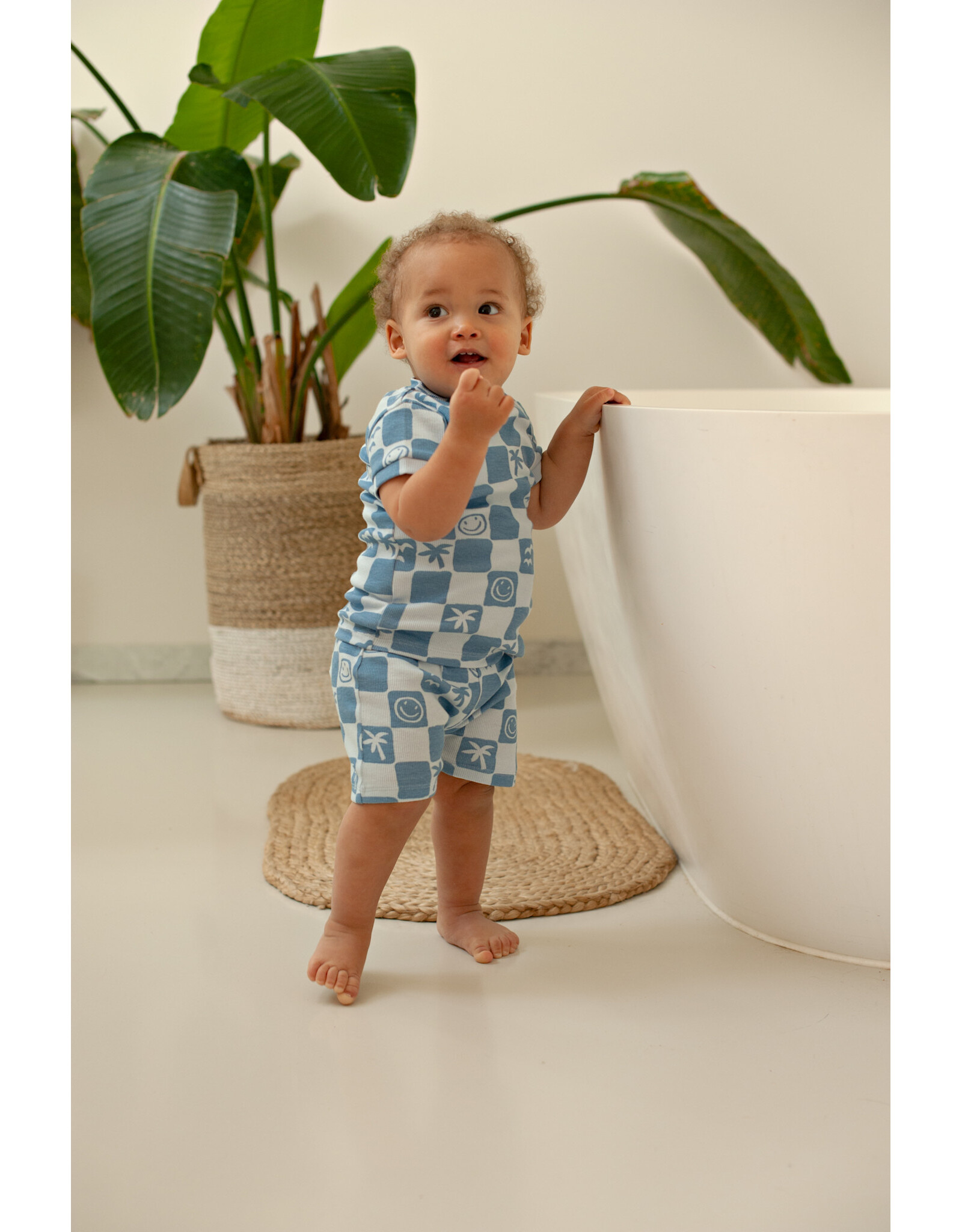 Feetje Chase Check - Premium Summerwear by Feetje Blauw