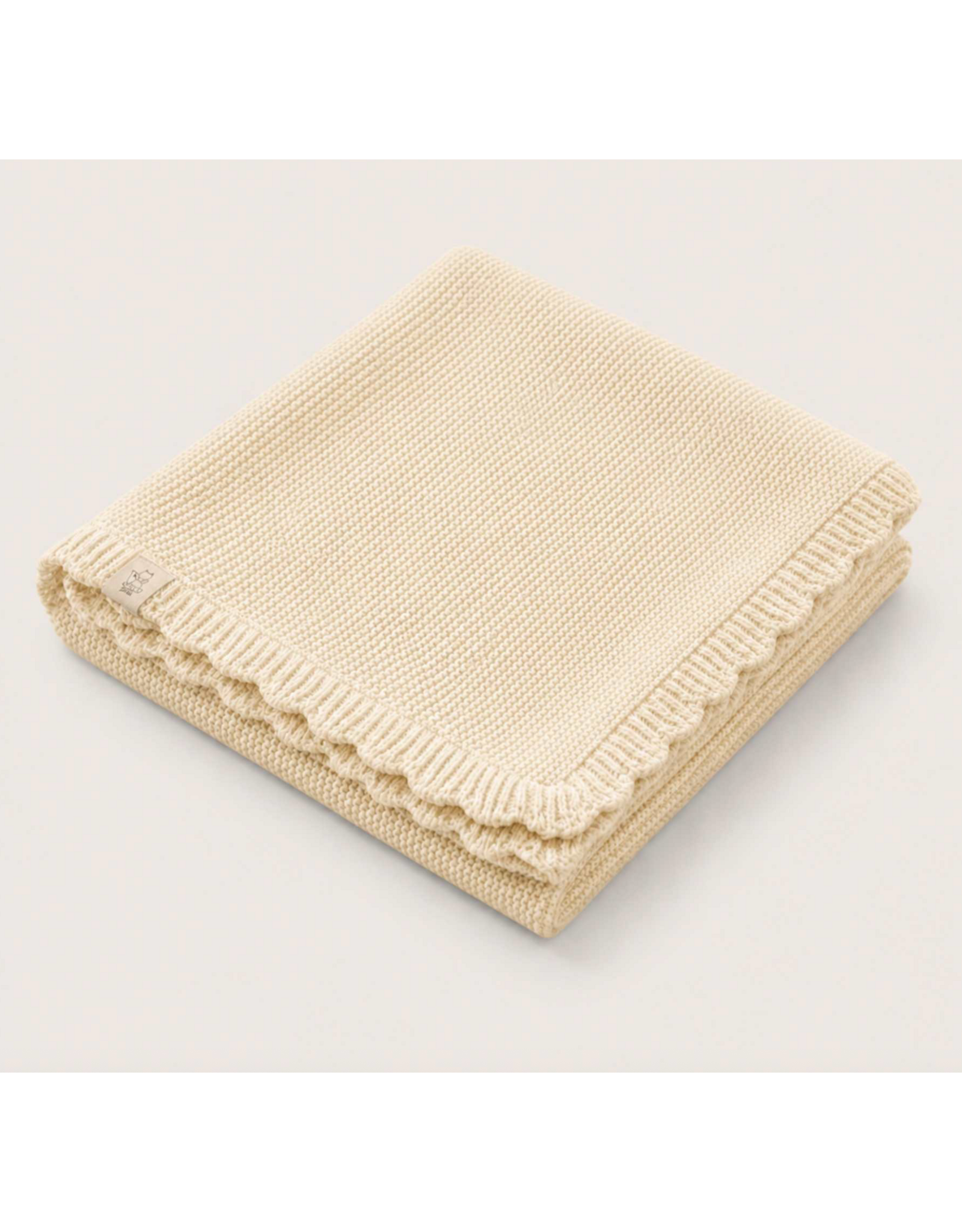 Moalie Blanket Organic Cotton Cream 75x100 cm