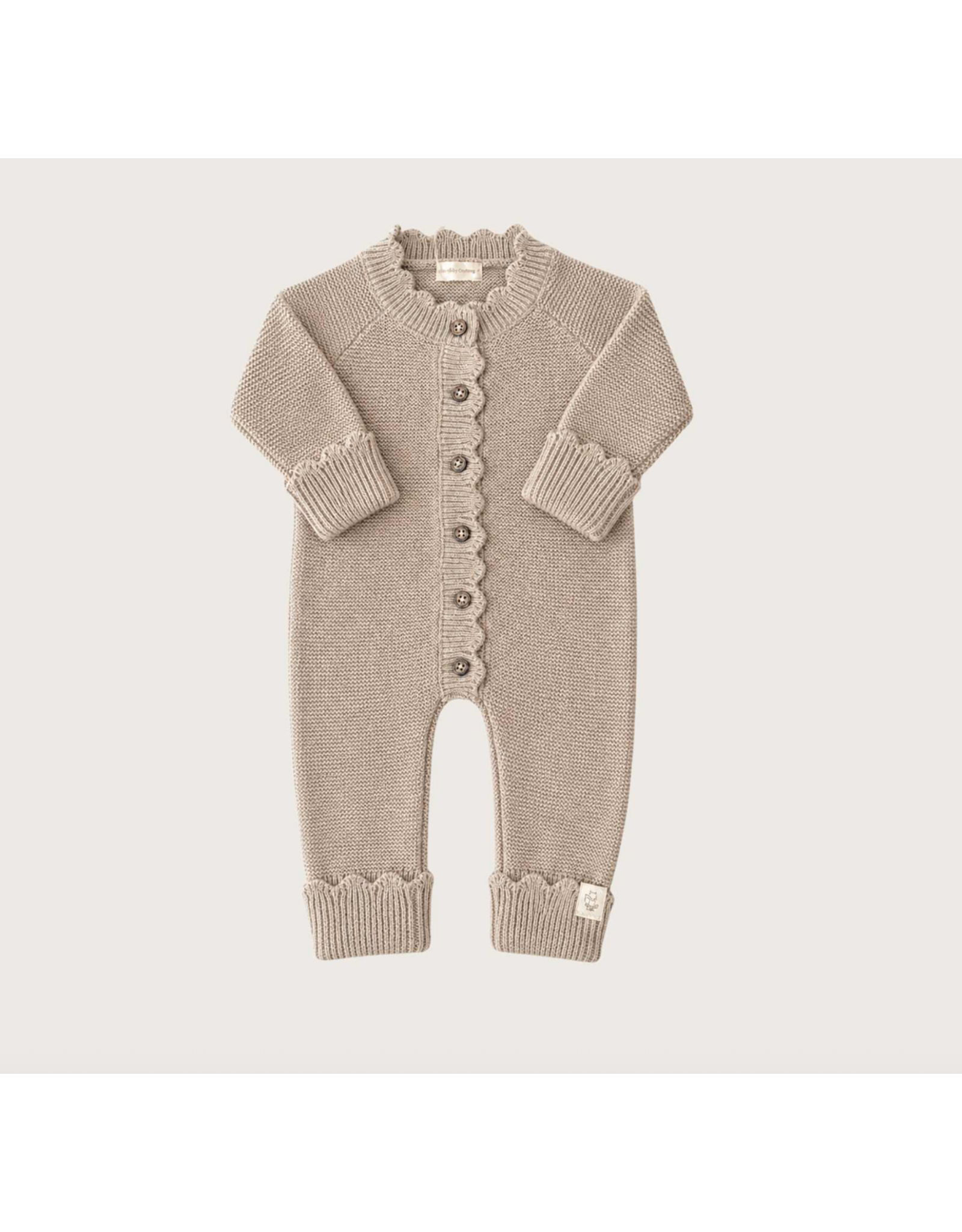 Moalie Knitted  jumpsuit Beige