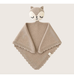 Moalie Katoenen knuffeldoekje Vos Cuddle Fox Beige