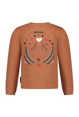 Jubel Longsleeve met backprint - City Chic Camel