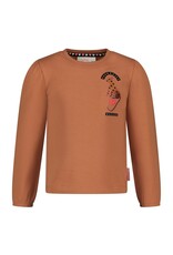 Jubel Longsleeve met backprint - City Chic Camel