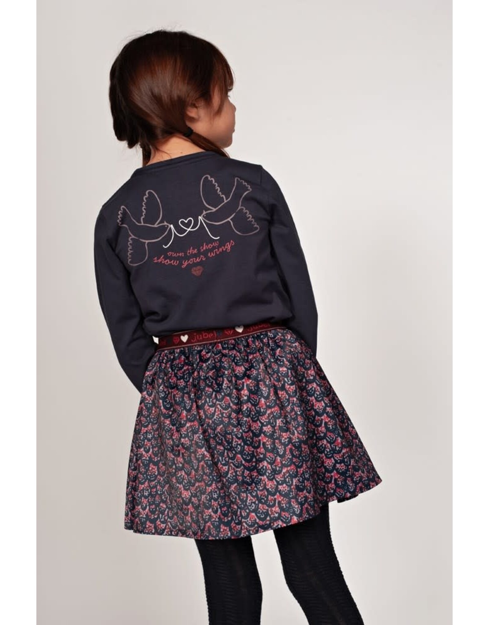 Jubel Longsleeve met backprint - Daily Princess Marine