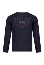 Jubel Longsleeve met backprint - Daily Princess Marine