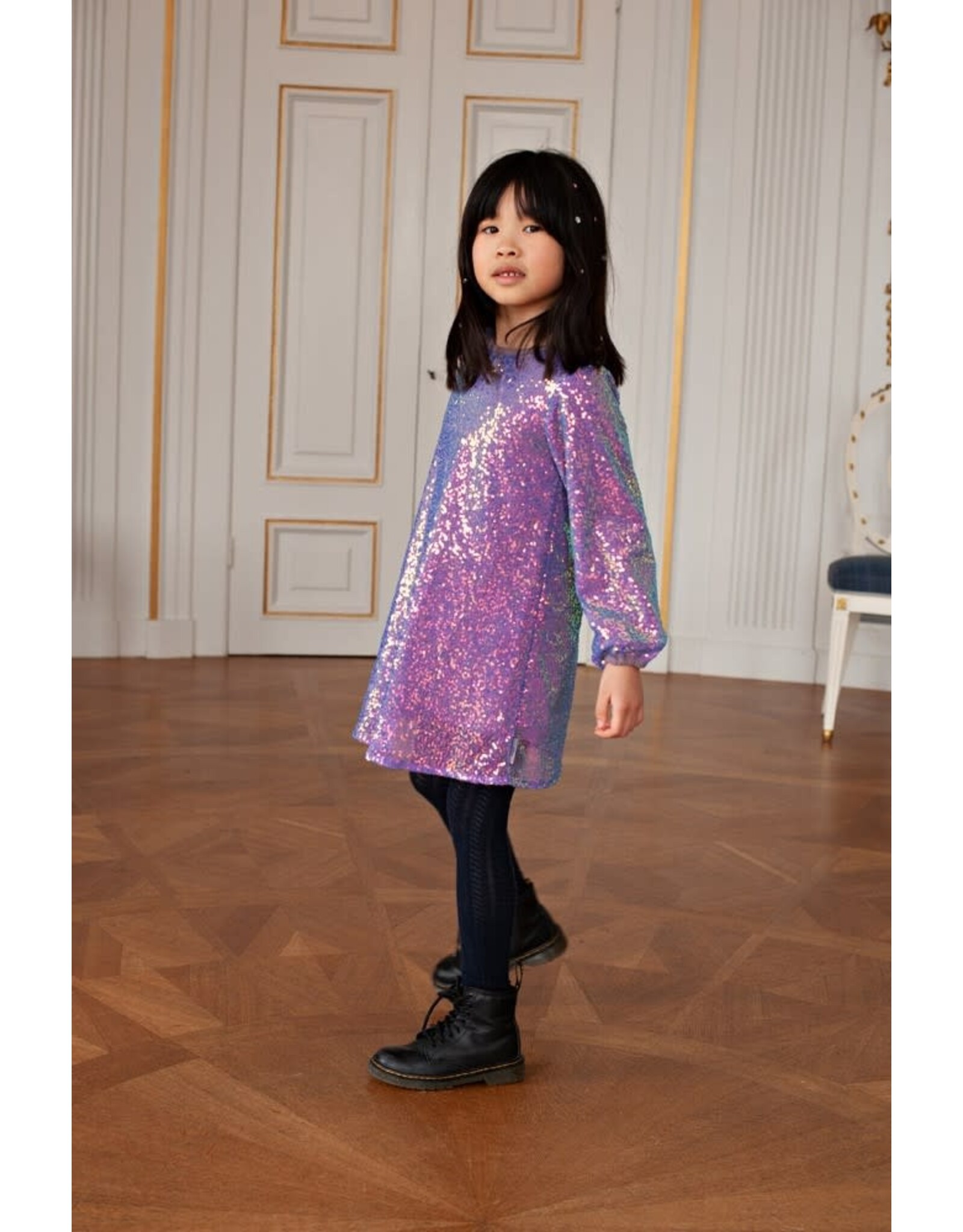 Jubel Pailetten jurk - Daily Princess Lila