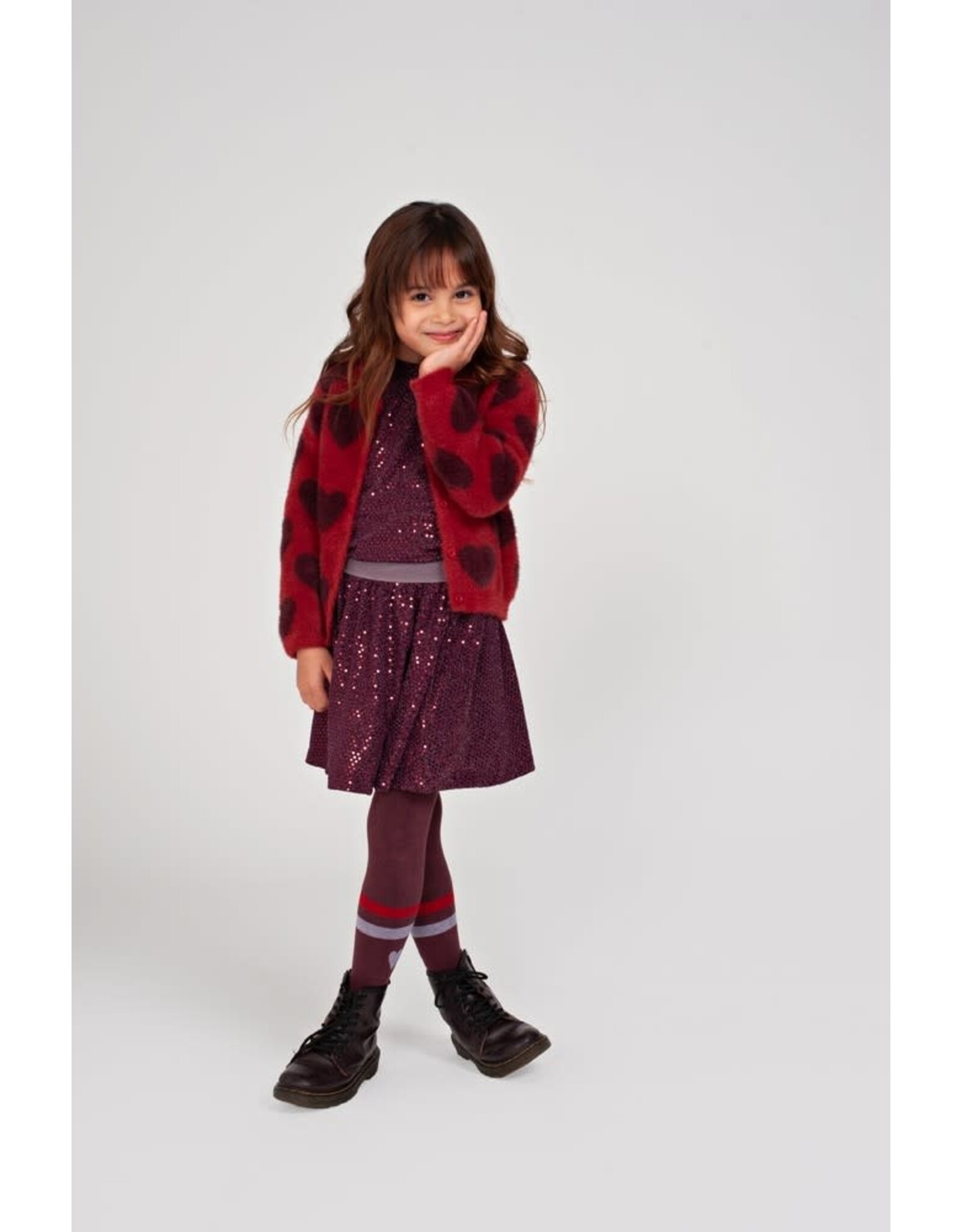 Jubel Pailetten rok - Daily Princess Bordeaux