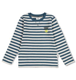 Sturdy Longsleeve streep - Fix It  Petrol