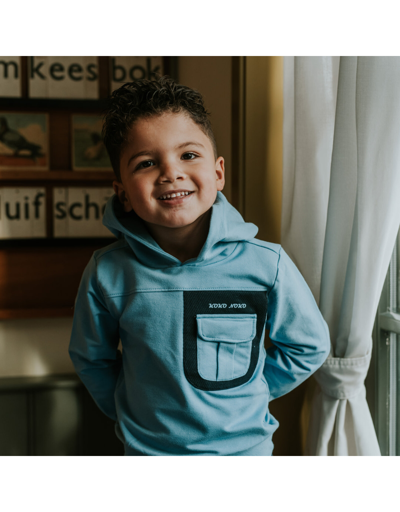 Koko Noko Hoodie Blue w26