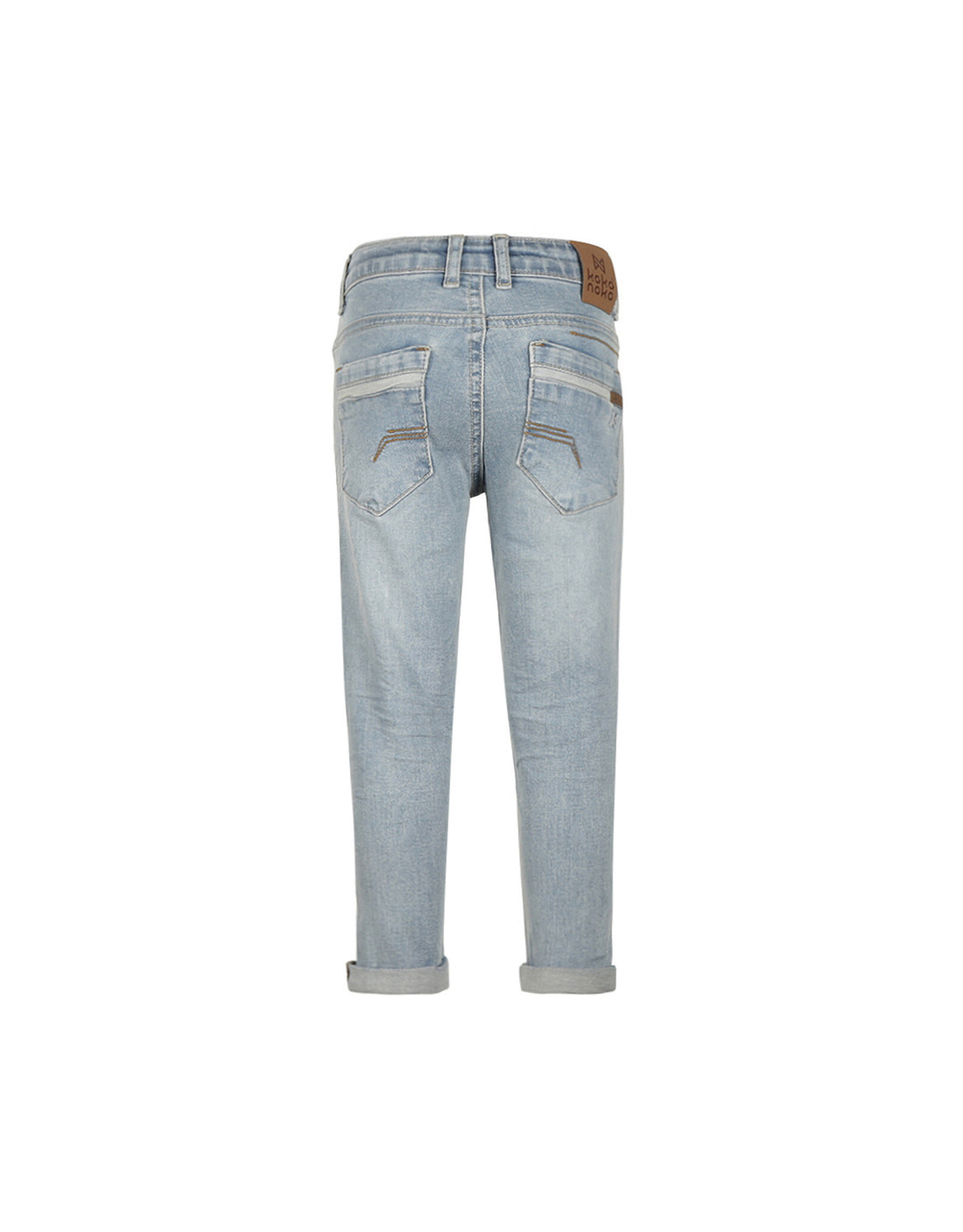 Koko Noko Jeans, loose fit Denim mid. Blue
