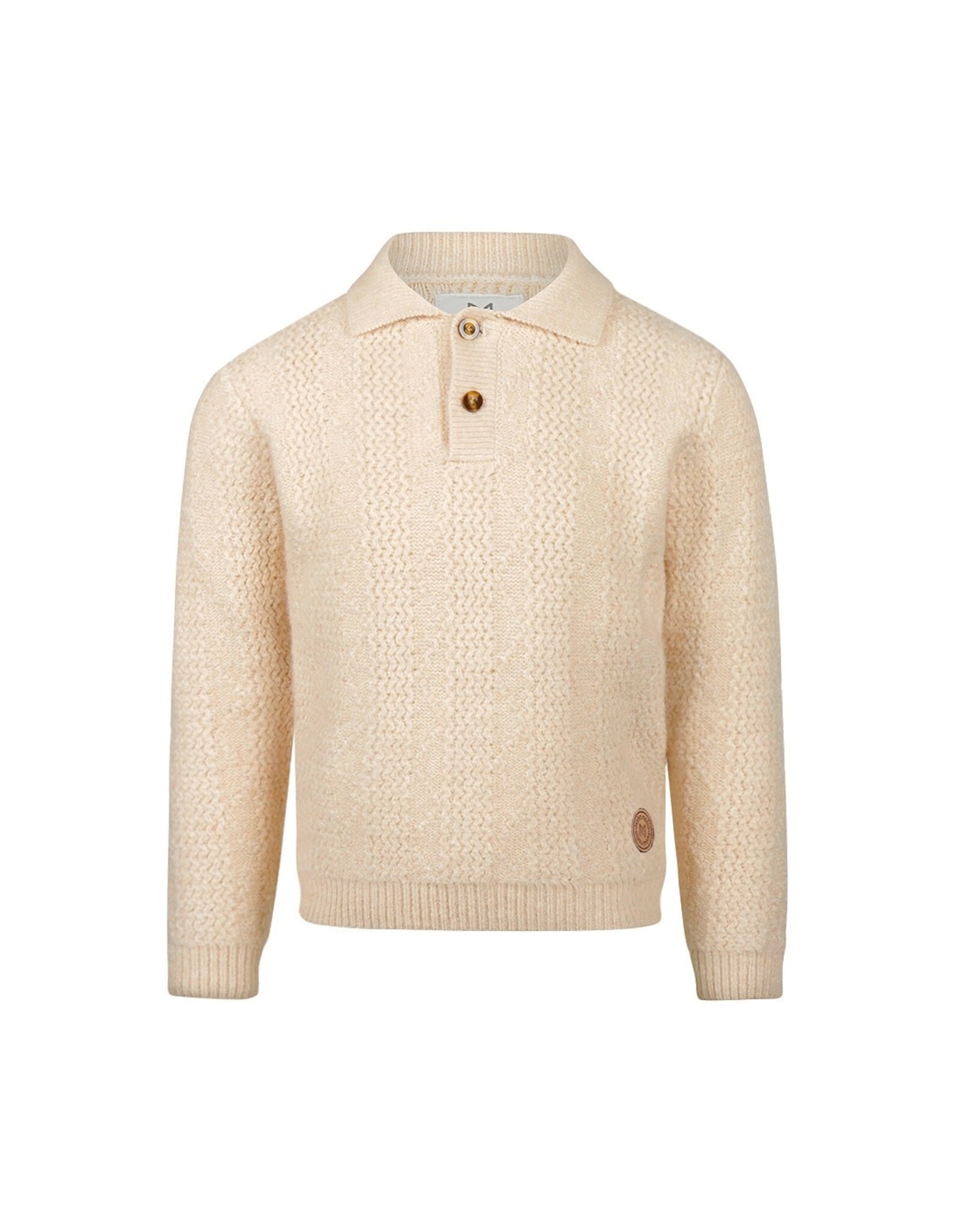 Koko Noko Polo sweater Tapioca