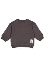 Feetje Sweater relaxed fit - Pasta Party Antraciet