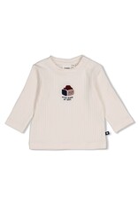 Feetje Longsleeve rib - Built for Fun Offwhite