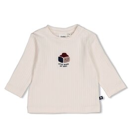 Feetje Longsleeve rib - Built for Fun Offwhite