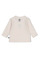 Feetje Longsleeve rib - Built for Fun Offwhite