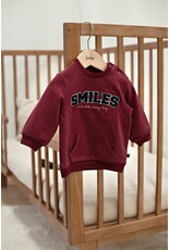 Feetje Sweater - Built for Fun Bordeaux