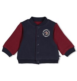 Feetje Omkeerbaar bomberjack - Built for Fun Bordeaux