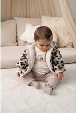 Feetje Fake fur jasje met capuchon - Dress to Impress Taupe