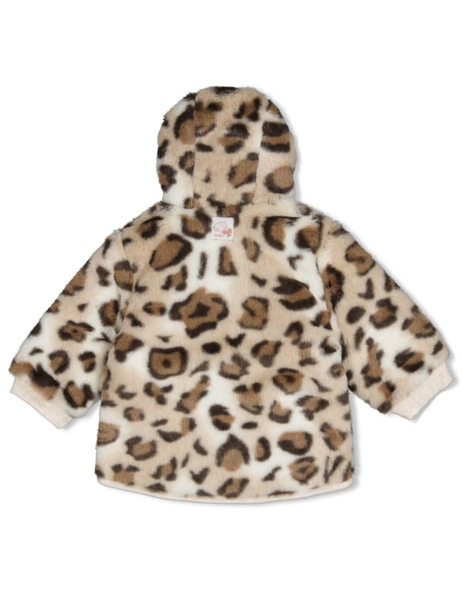 Feetje Fake fur jasje met capuchon - Dress to Impress Taupe